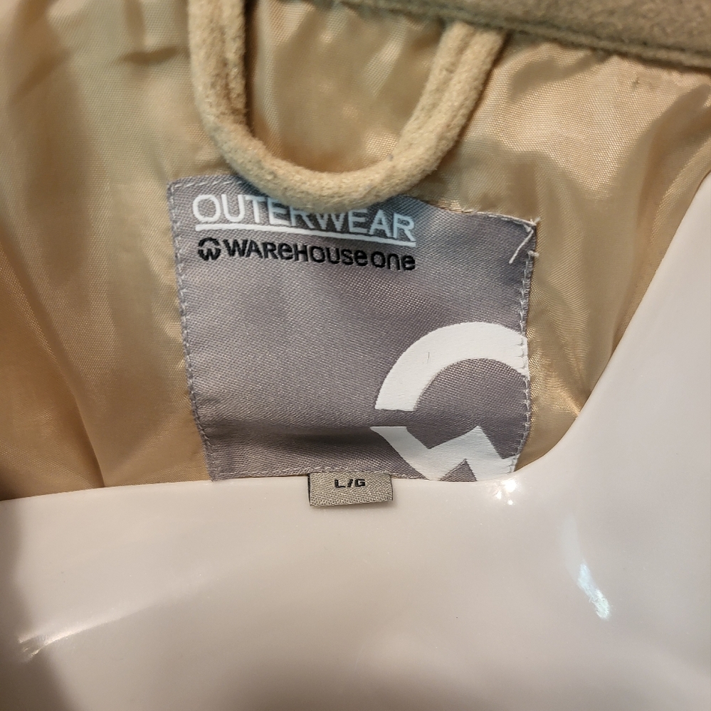 L Beige Shacket - Picture 4 of 8